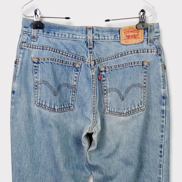 Levi's 550 SZ 14S Y2K 2004 Women's Classic Relaxed Taper Denim Jeans - Picture 6 of 8